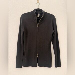 RHONE Women's Black Zip-Up Jacket and Skirt Set